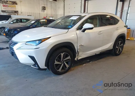 2018 Lexus Nx 300 z USA, uszkodzony, nr VIN JTJBARBZ5J2163574